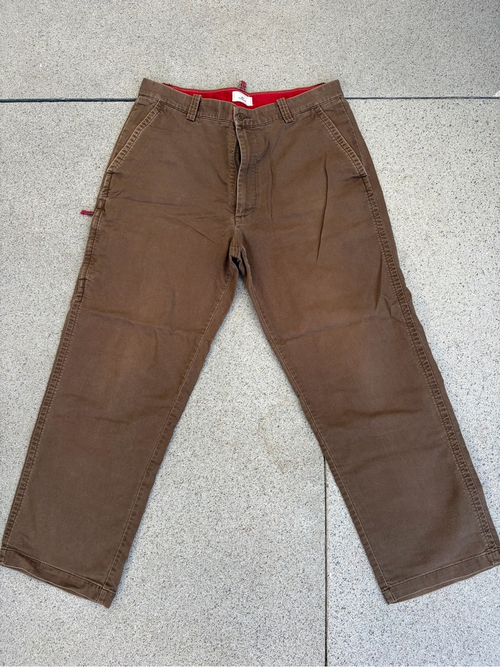 Men's Brown Work Wear Pants